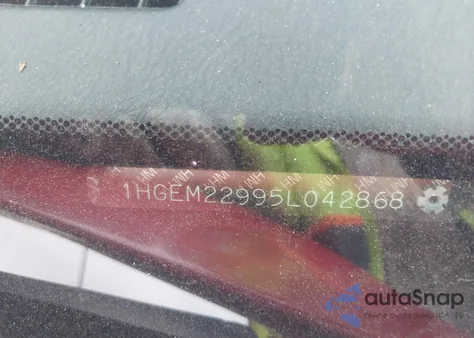 2005 Honda Civic Ex из США, поврежденный, VIN 1HGEM22995L042868